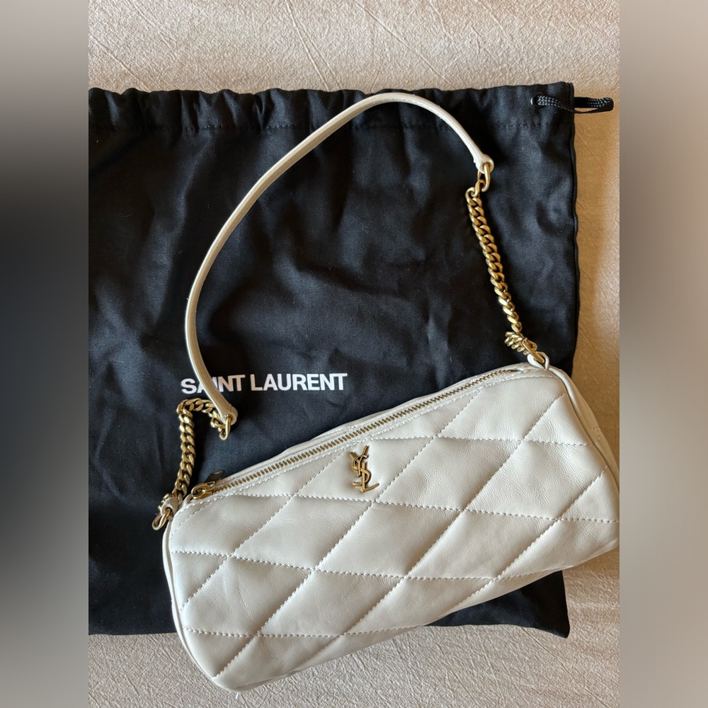 YSL SAINT LAURENT TUBE BAG, authentic, incl. box and authentication